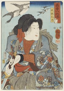 Inuzaka Keno, c. 1852